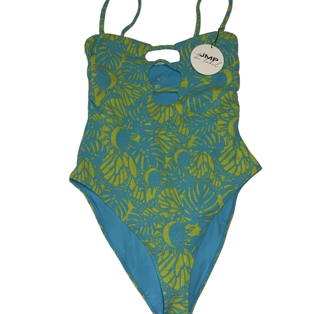 NWT JMP The Label Vegas One Piece Swimsuit in Eden - Picture 3 of 5